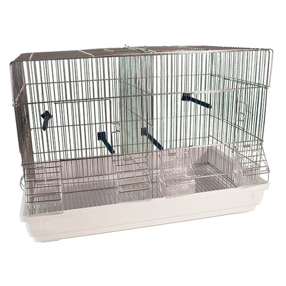 kit 2 jaulas de cria zincadas 58x32x40cm - Arquivet