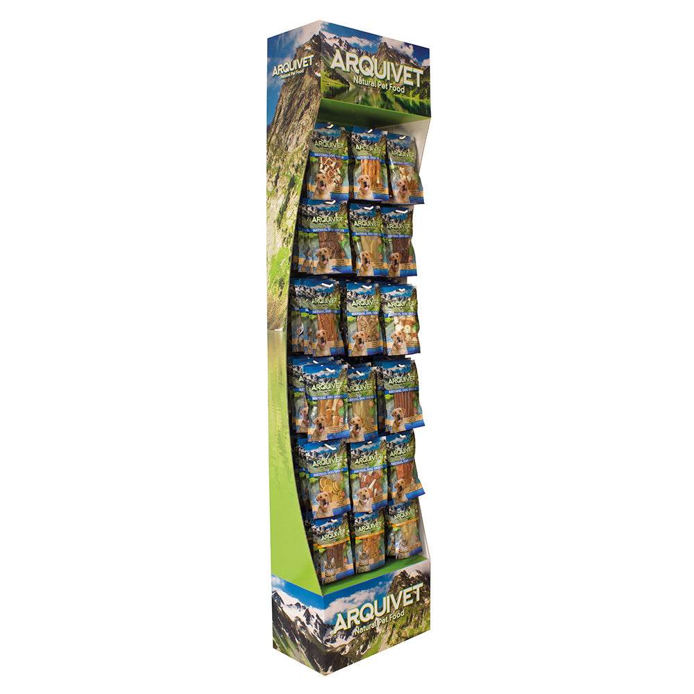 Natural Snacks Display for dogs and cats - Arquivet