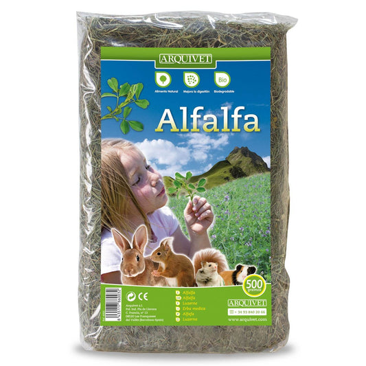 Alfalfa para roedores 500 gr - Arquivet