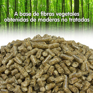 Lecho vegetal pellet - Arquivet