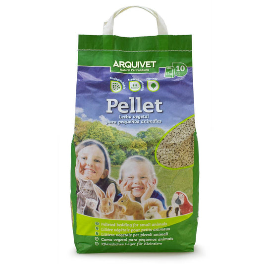 Lecho vegetal pellet - Arquivet
