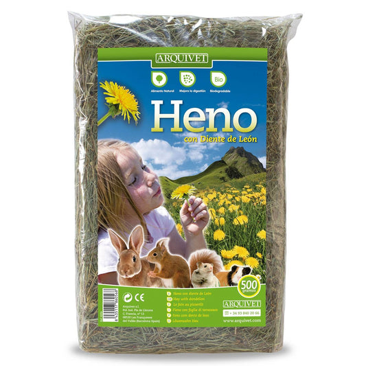 Heno con diente de león 500 gr - Arquivet