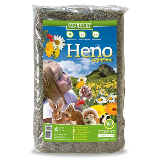 Heno multifloral 500 gr - Arquivet