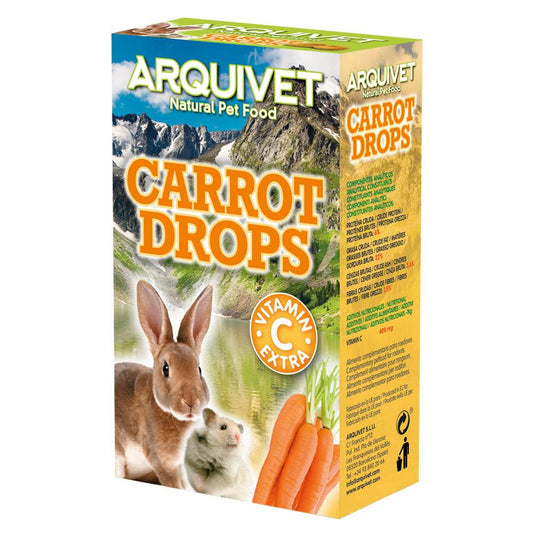 Drops de zanahoria 65 gr - Arquivet