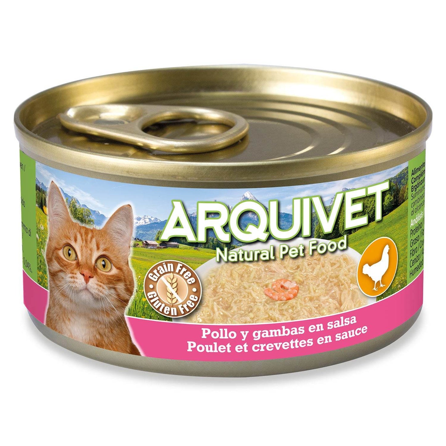 Pollo en salsa con gambas - Arquivet