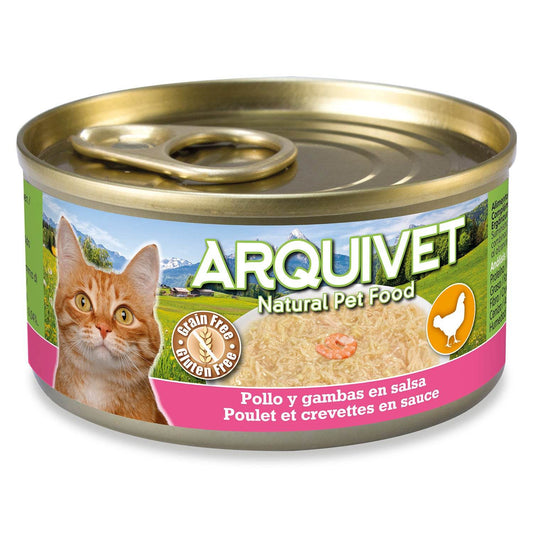 Pollo en salsa con gambas - Arquivet