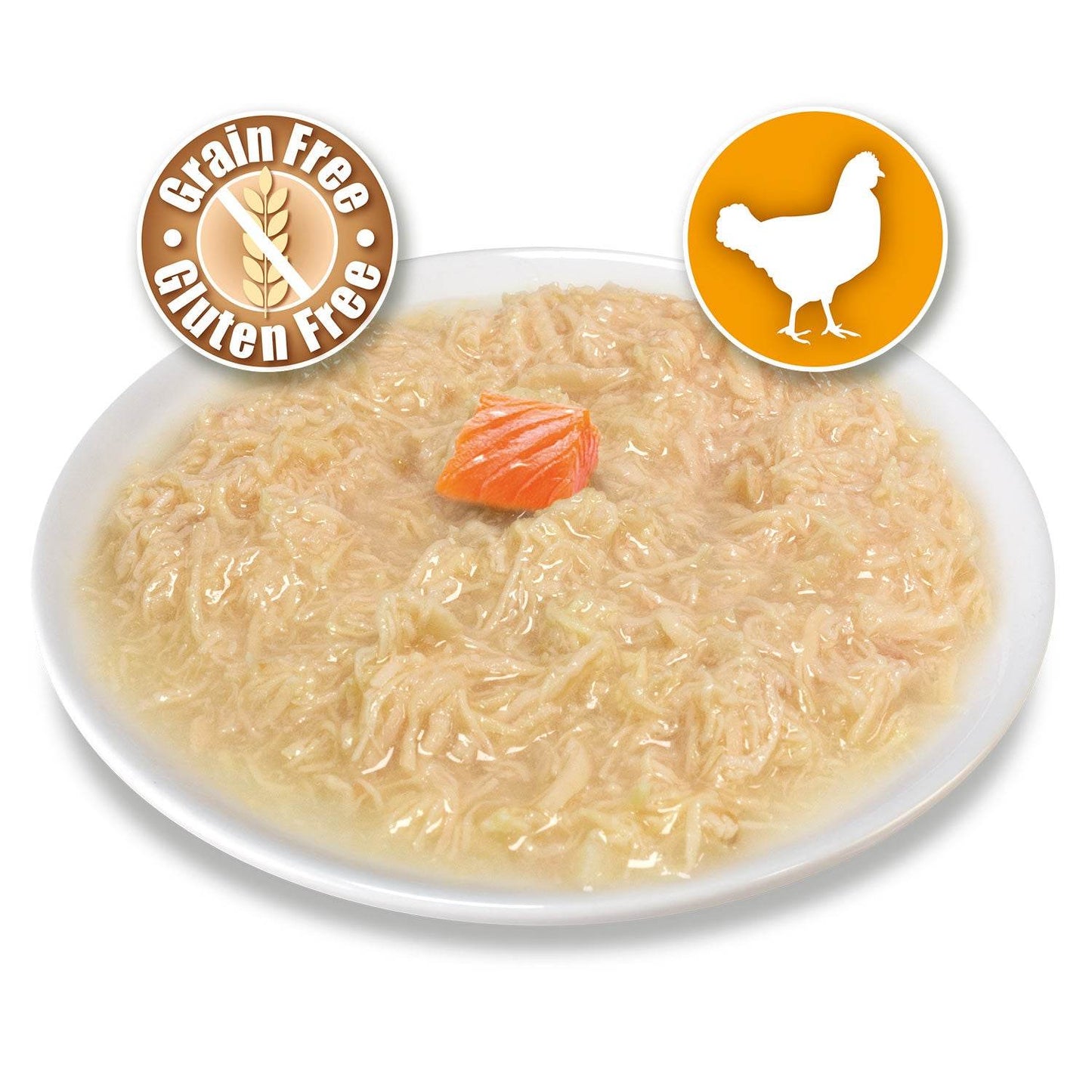 Pollo en salsa con Salmón - Arquivet
