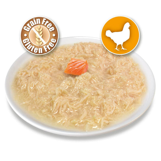 Pollo en salsa con Salmón - Arquivet