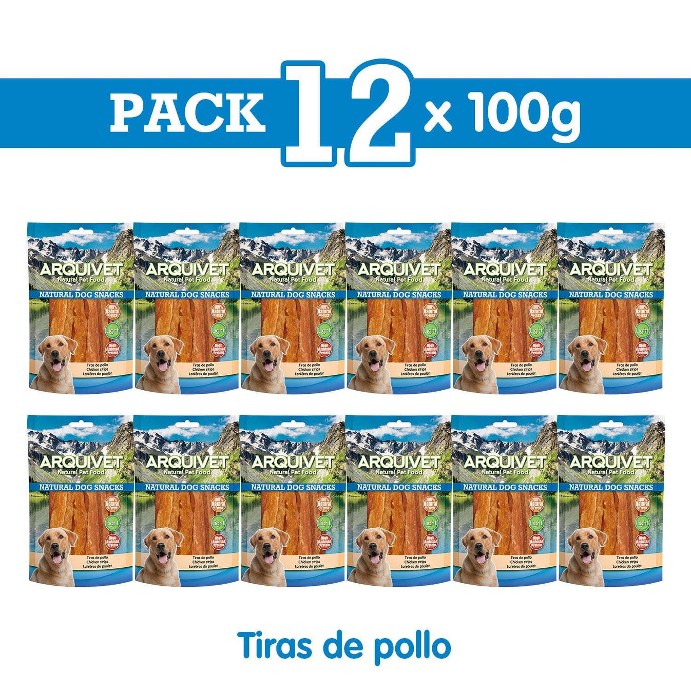 Tiras de pollo - Arquivet