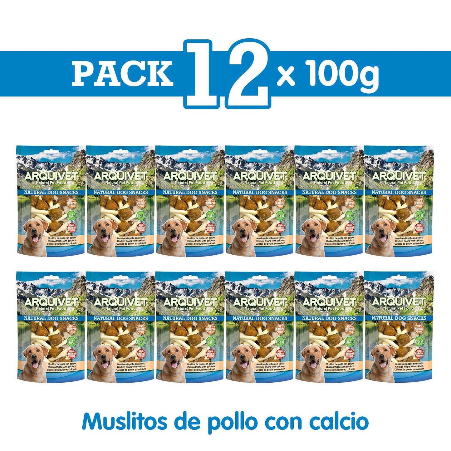 Muslitos de pollo con calcio - Arquivet