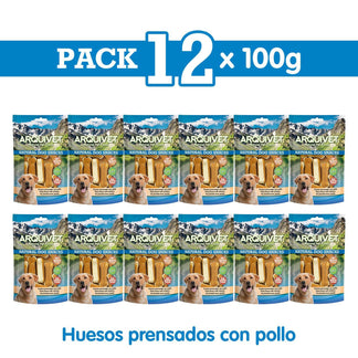 Huesos prensados con pollo - Arquivet