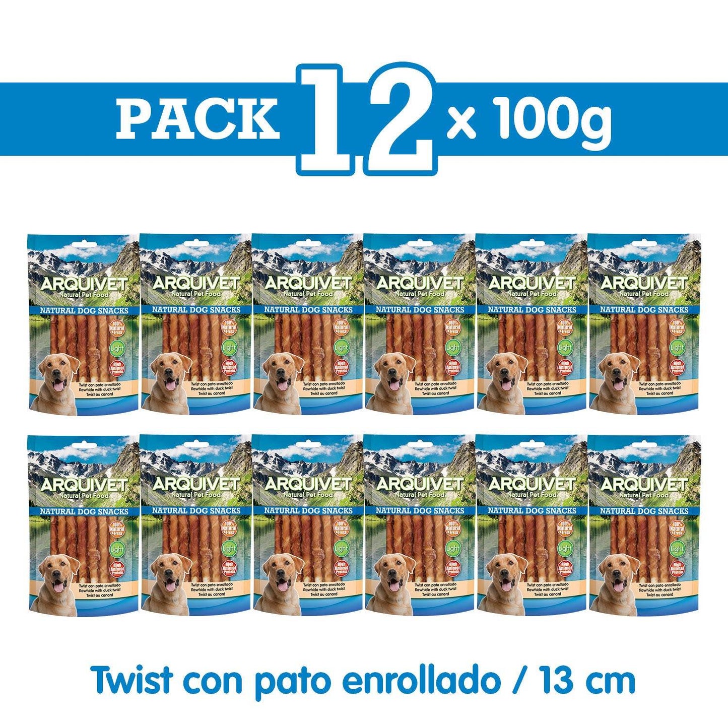 Twist de pato enrollado - Arquivet