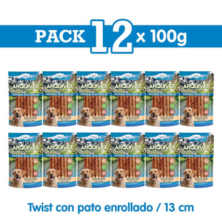 Twist de pato enrollado - Arquivet