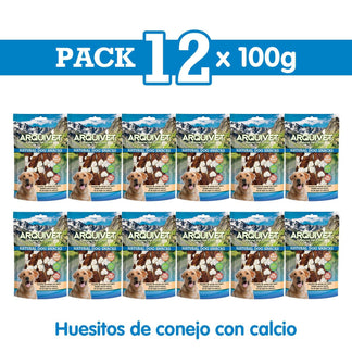 Huesitos de conejo con calcio - 13 cm - Arquivet