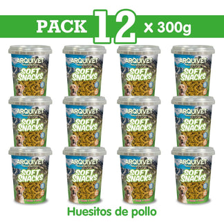 Petiscos Macios - Ossos de Frango - Arquivet