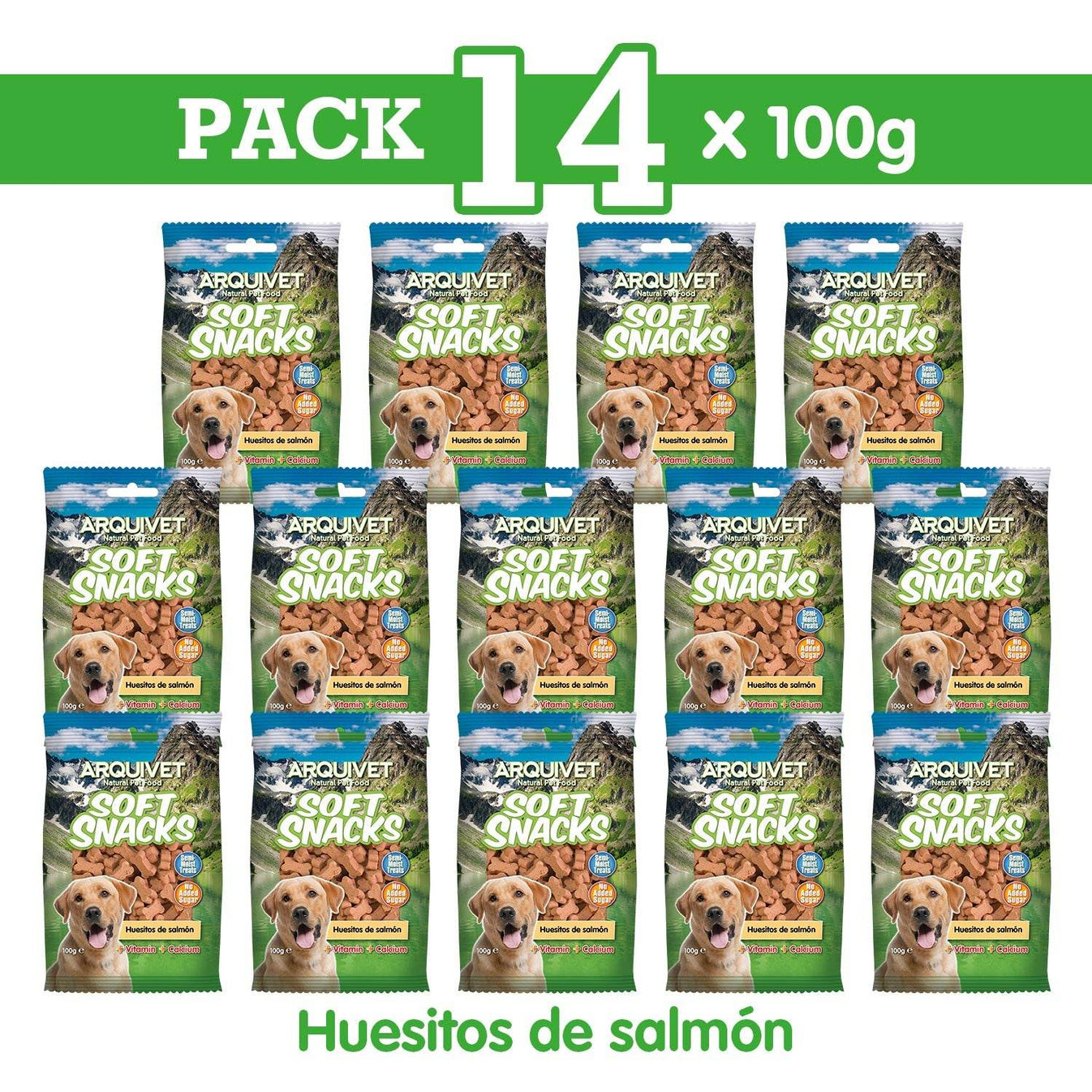 Soft Snacks - Huesitos de salmon - Arquivet