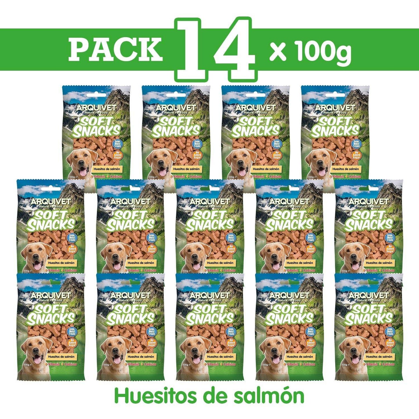 Soft Snacks - Huesitos de salmon - Arquivet