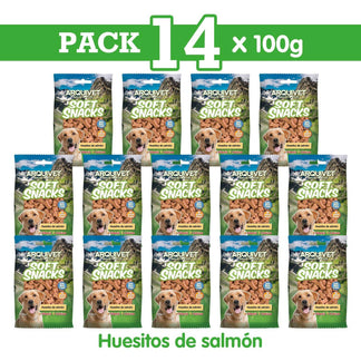 Soft Snacks - Huesitos de salmon - Arquivet