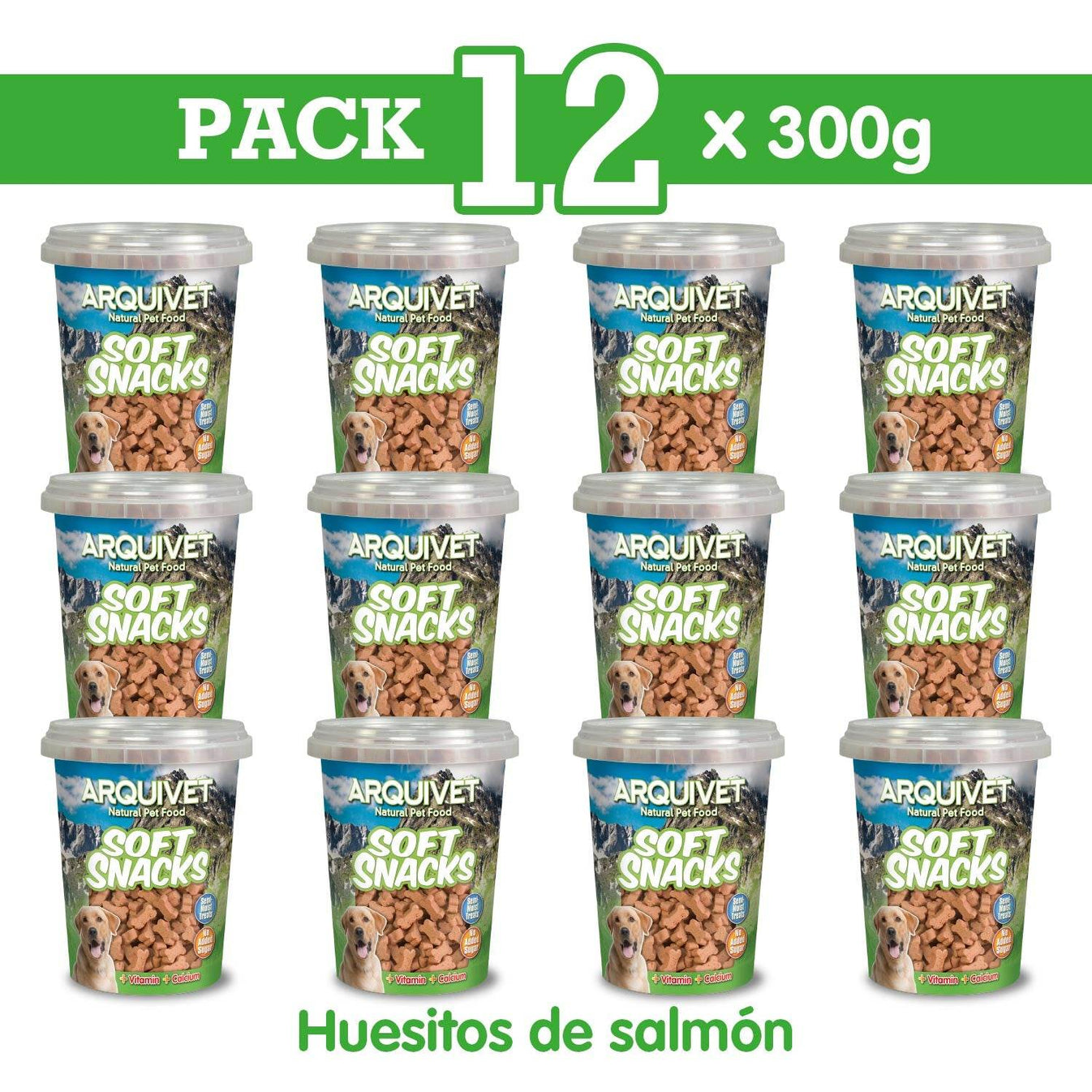Soft Snacks - Huesitos de salmon - Arquivet