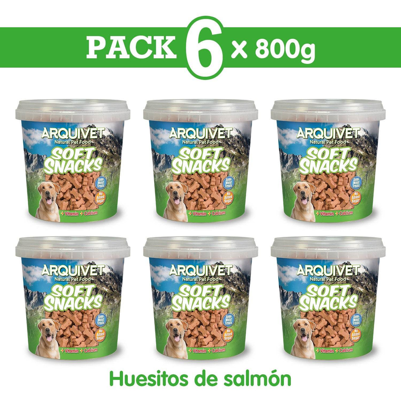 Soft Snacks - Huesitos de salmon - Arquivet
