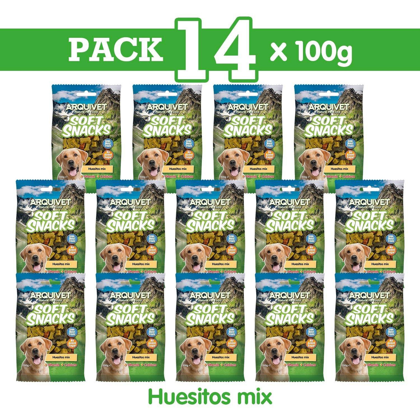 Soft Snacks - Huesitos mix de sabores - Arquivet