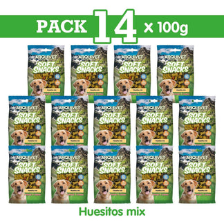 Soft Snacks - Huesitos mix de sabores - Arquivet