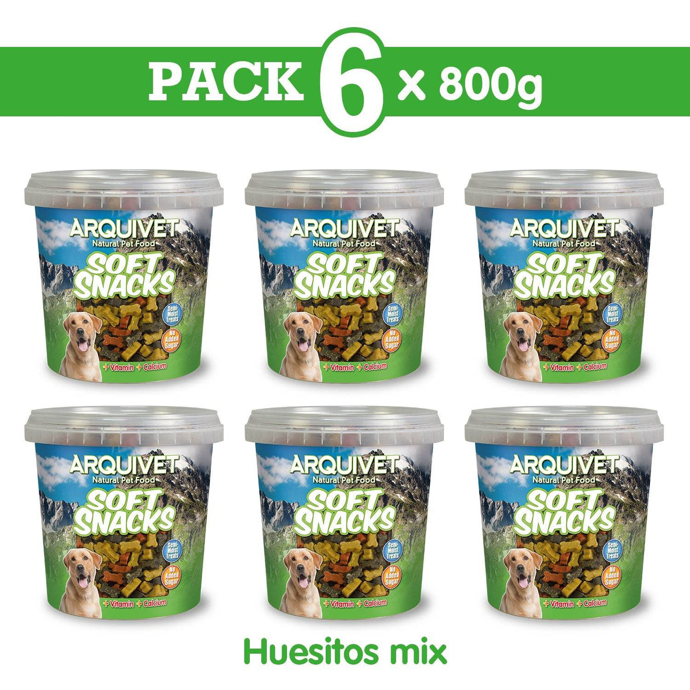 Soft Snacks - Huesitos mix de sabores - Arquivet