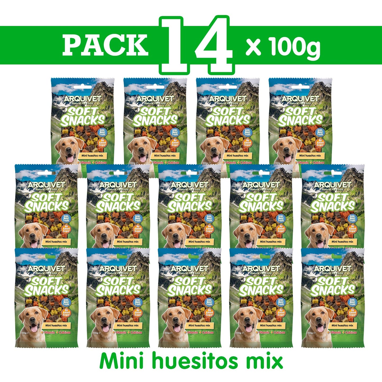 Mini Bones Mix - Soft Snacks