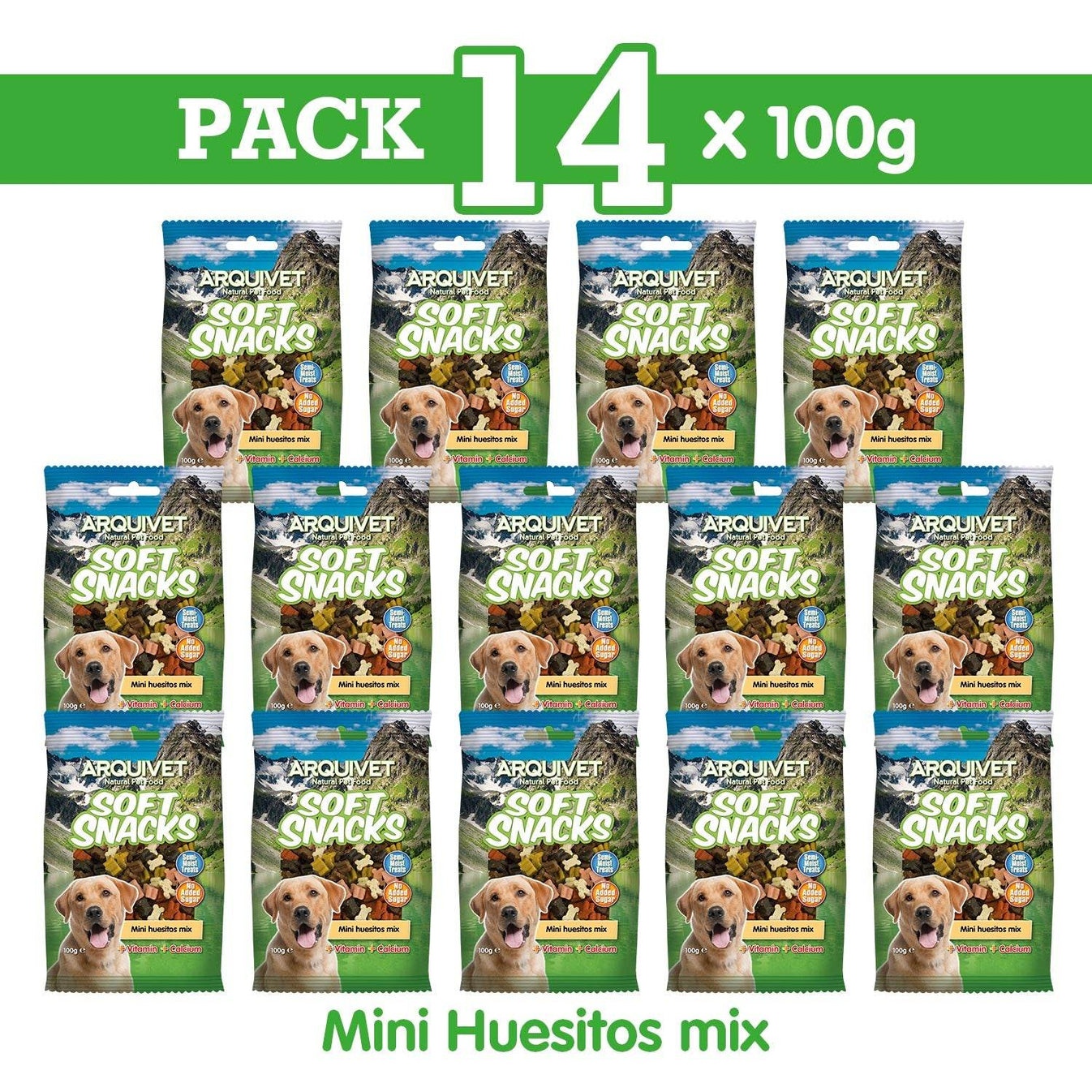Soft Snacks - Mini huesitos Mix - Arquivet
