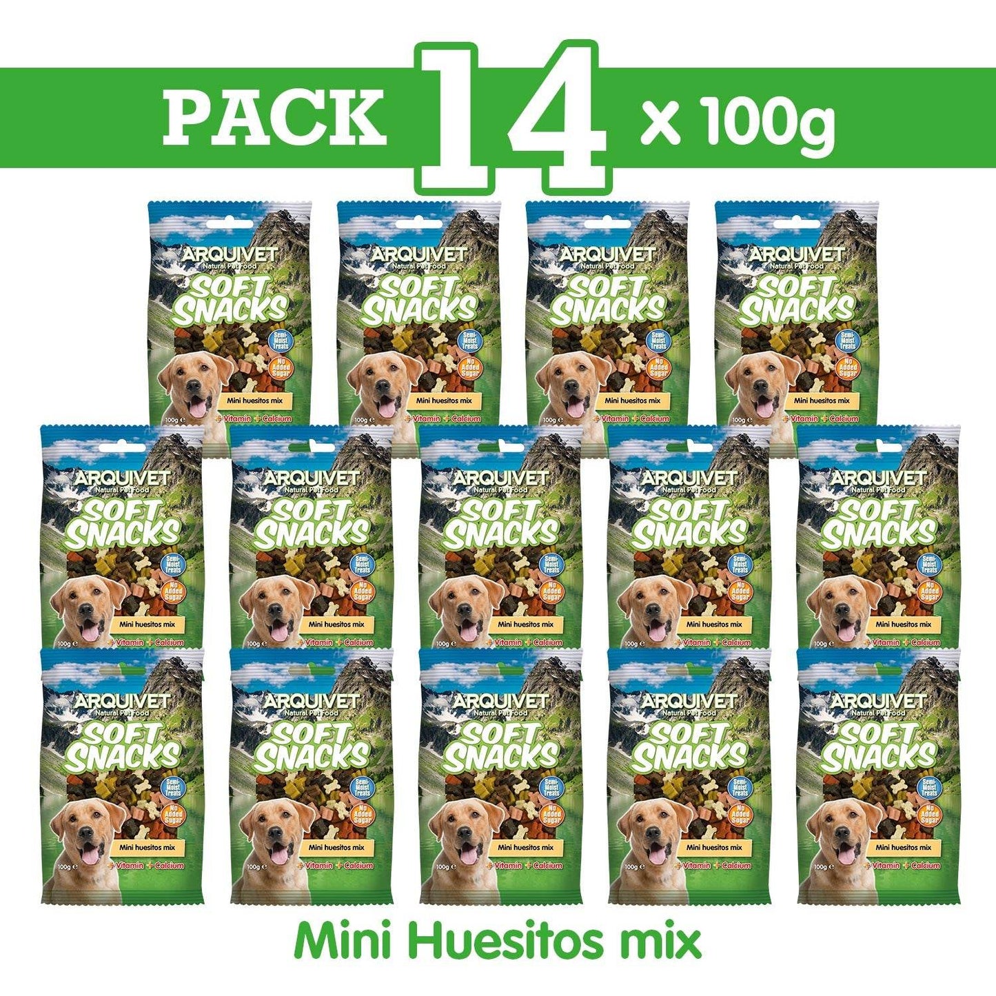 Soft Snacks - Mini huesitos Mix - Arquivet