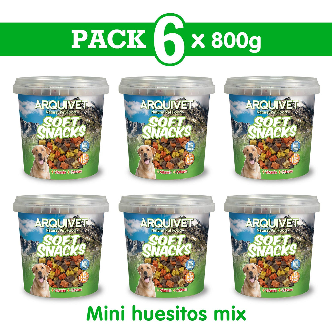 Mini Bones Mix - Soft Snacks