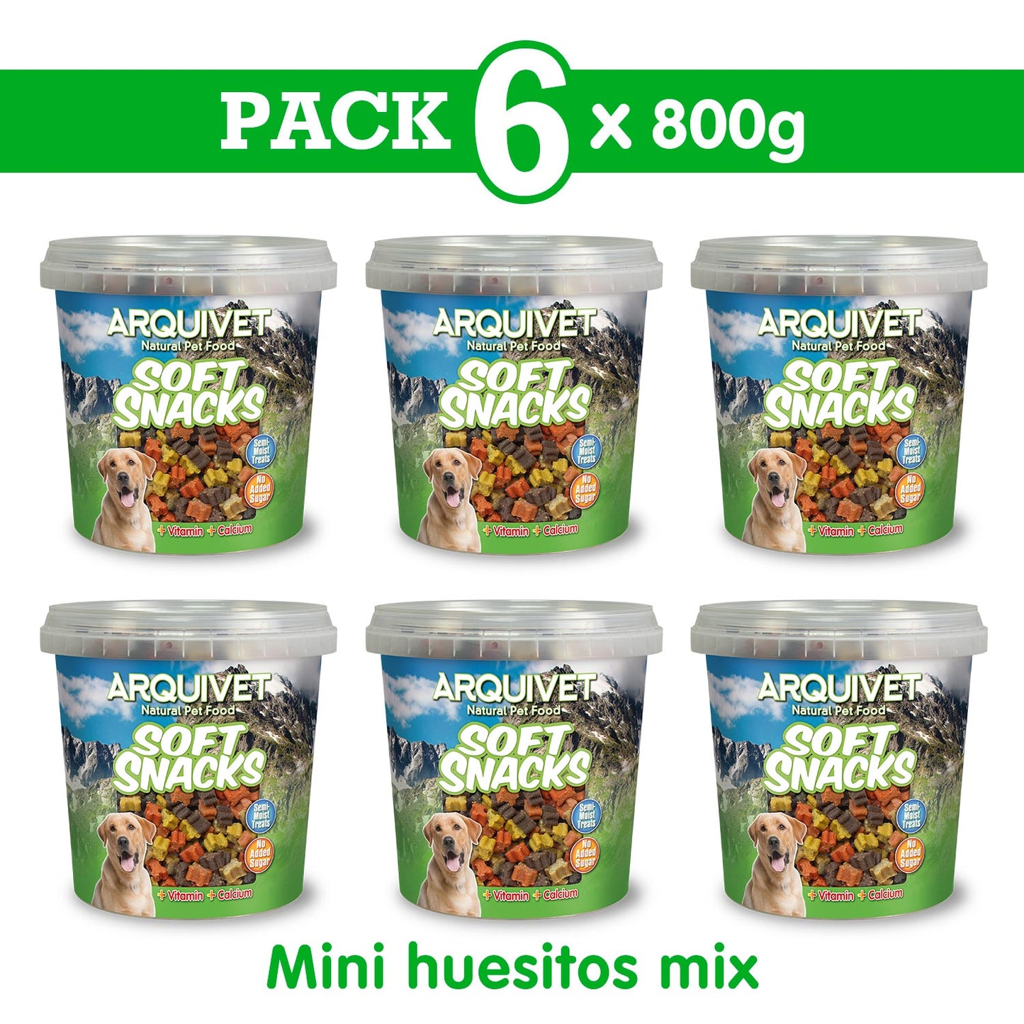 Mini Bones Mix - Soft Snacks