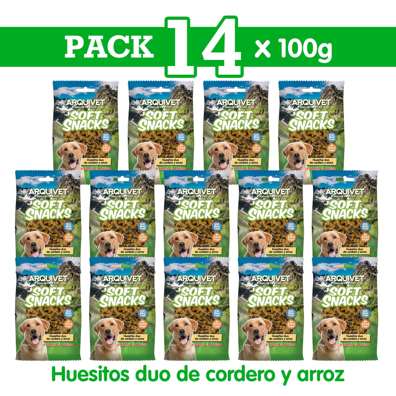 Lamb and Rice Duo Bones - Soft Snacks