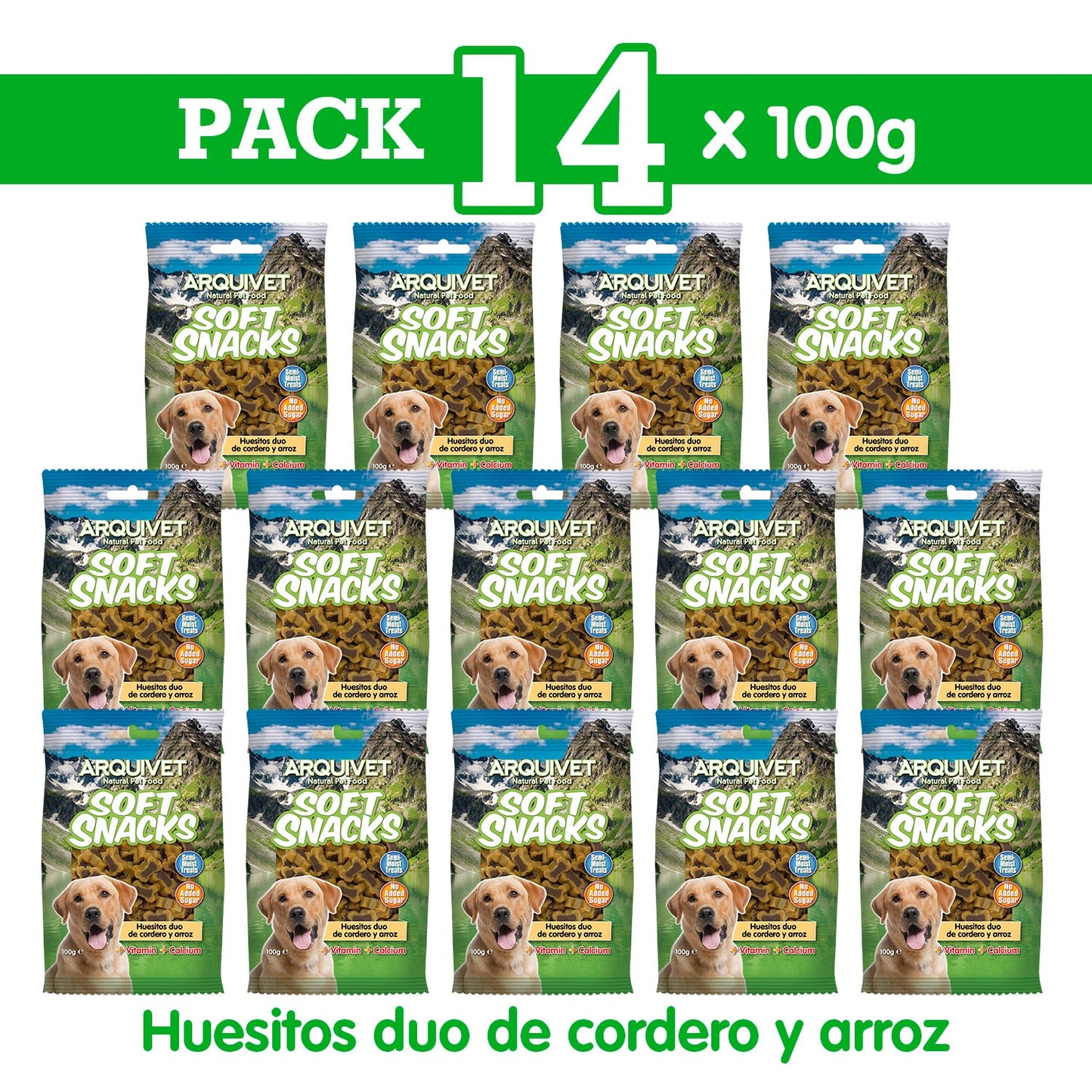 Lamb and Rice Duo Bones - Soft Snacks