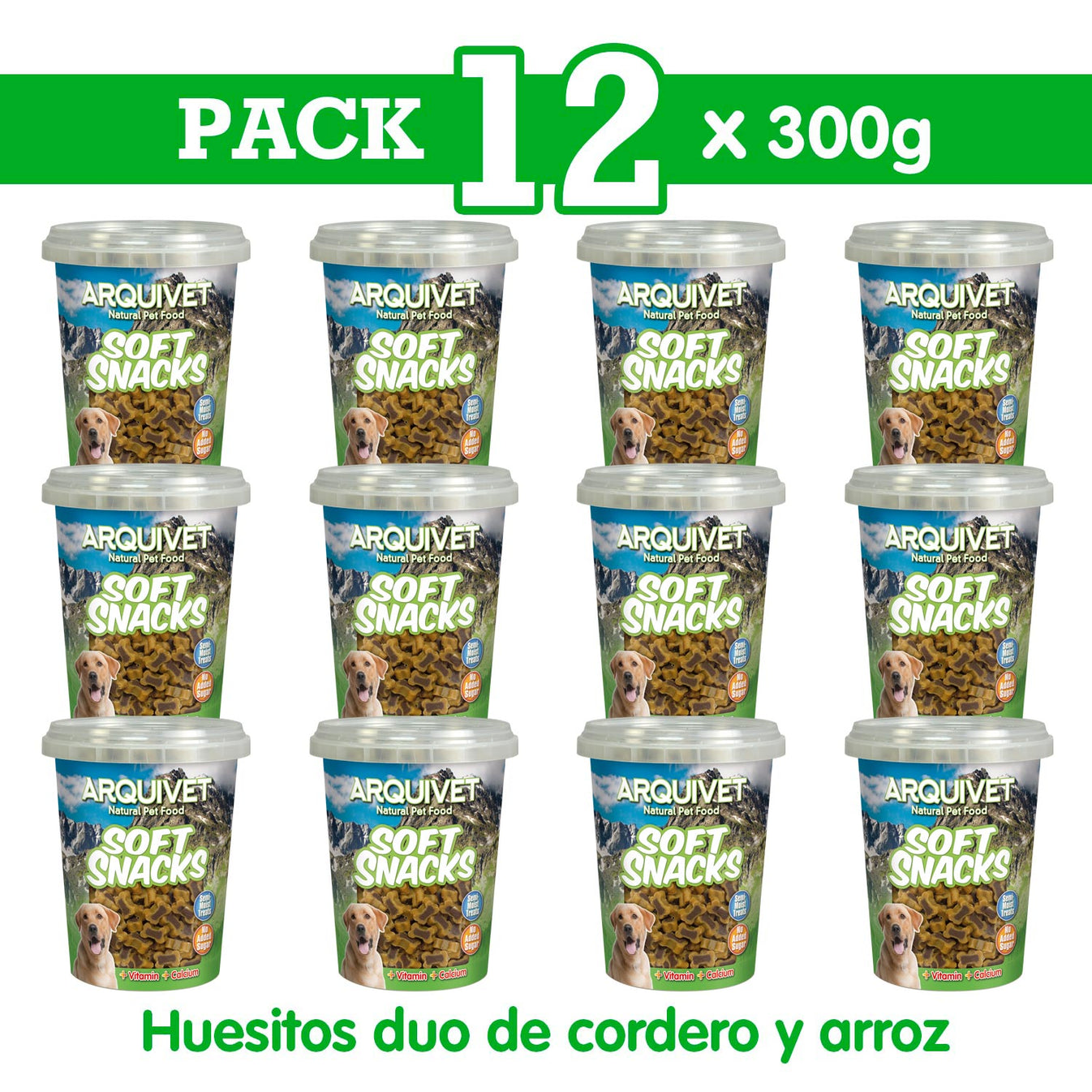 Lamb and Rice Duo Bones - Soft Snacks