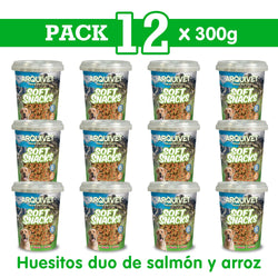Huesitos duo de salmón y arroz - Soft Snacks
