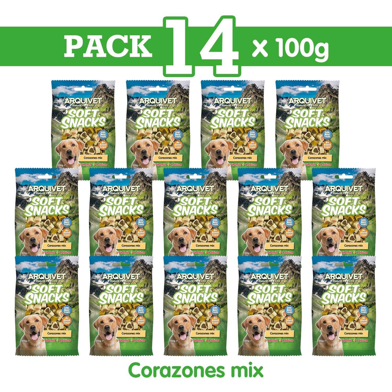 Soft Snacks - Corazones Mix - Arquivet