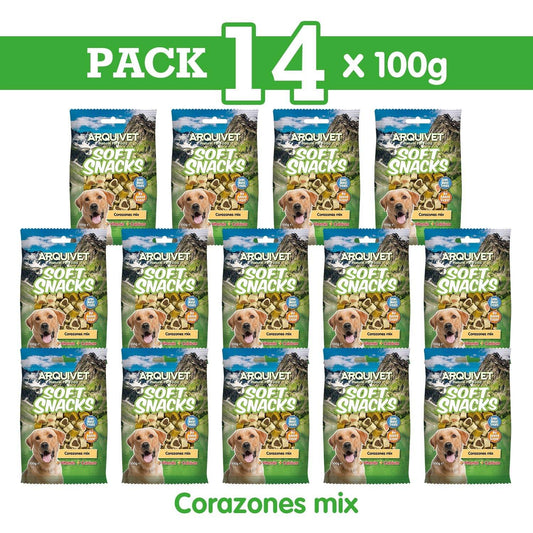 Soft Snacks - Corazones Mix - Arquivet