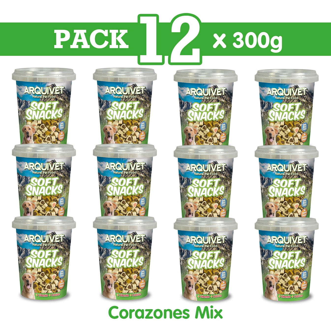 Hearts Mix - Soft Snacks
