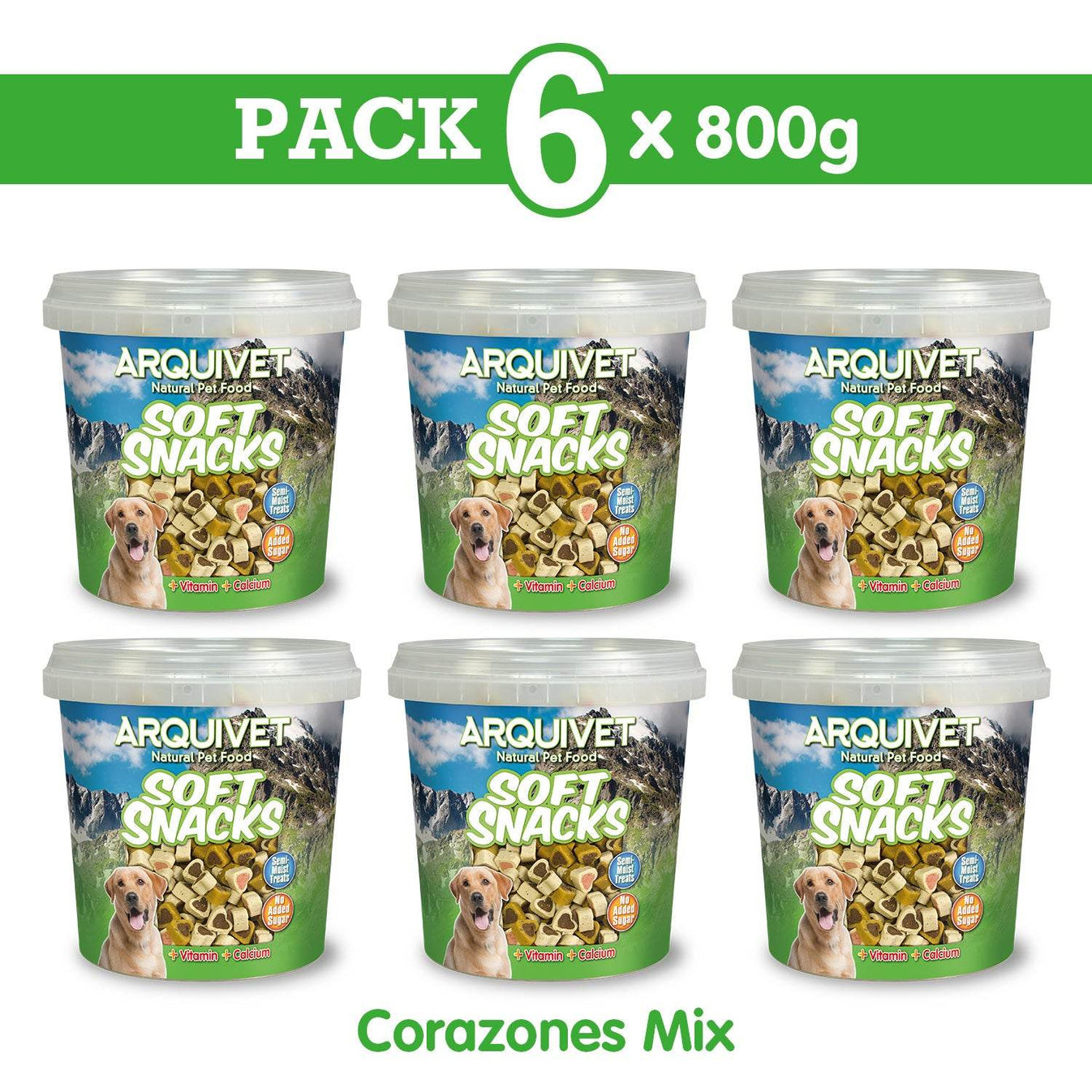 Soft Snacks - Corazones Mix - Arquivet
