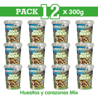 Soft snacks - Huesitos y corazones Mix - Arquivet