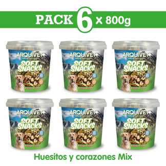 Soft snacks - Huesitos y corazones Mix - Arquivet