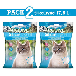 Lecho higiénico de arena de sílice para gatos - Arquivet