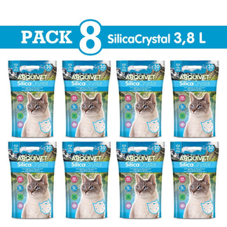 Lecho higiénico de arena de sílice para gatos - Arquivet