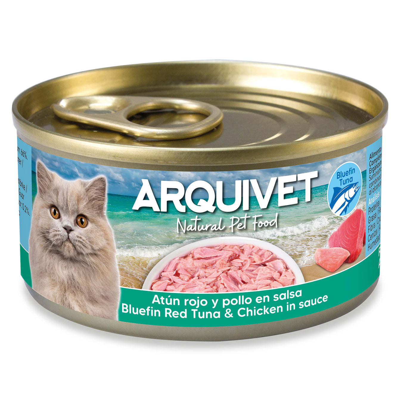 Thon rouge et poulet en sauce - Mini filets