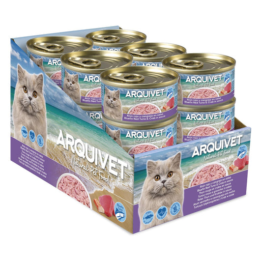 Thon rouge et crabe en sauce - Mini filets