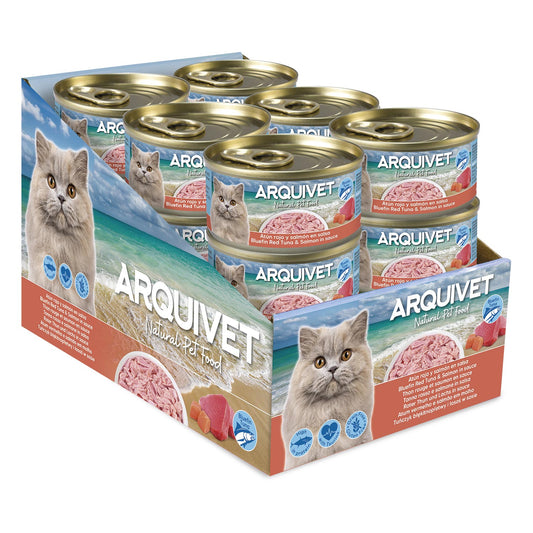 Thon rouge et saumon en sauce - Mini filets