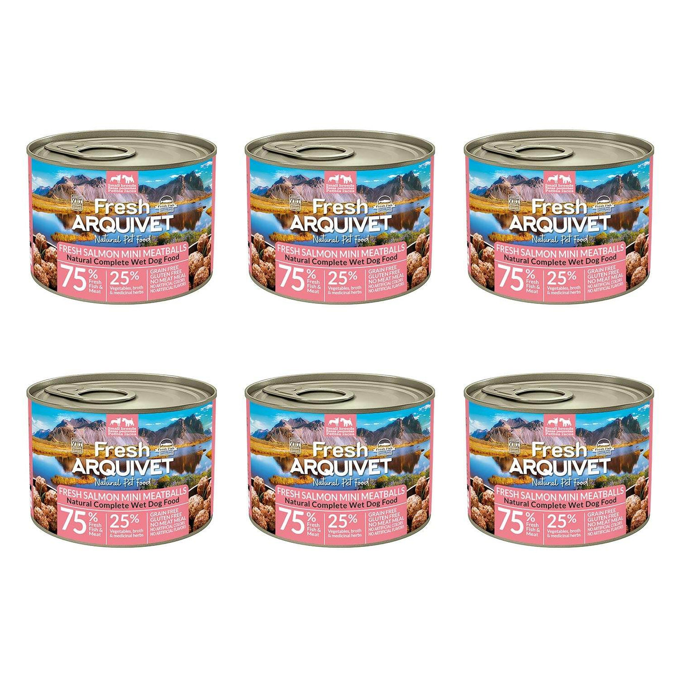 Fresh - Mini albóndigas de Salmón - 200 gr - Arquivet
