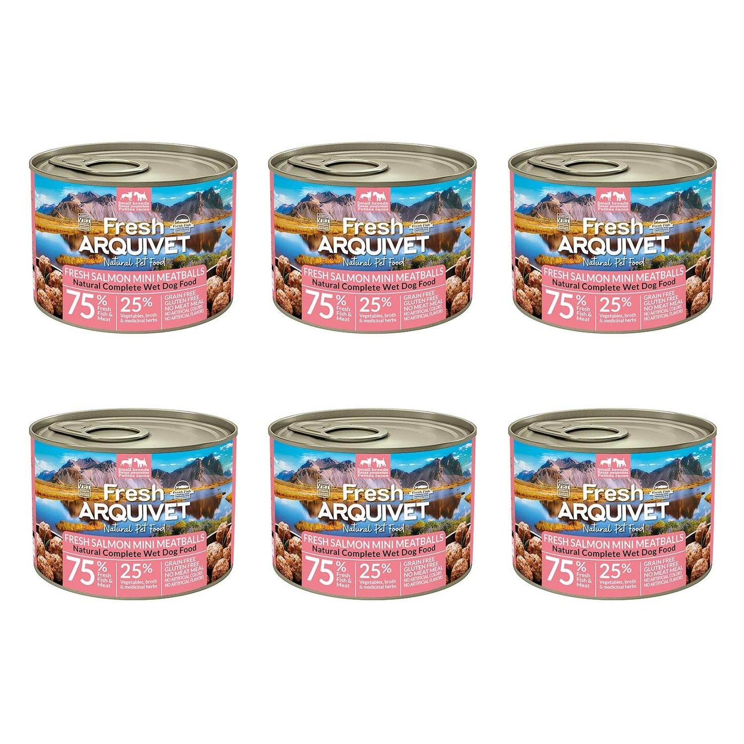 Fresh - Mini albóndigas de Salmón - 200 gr - Arquivet