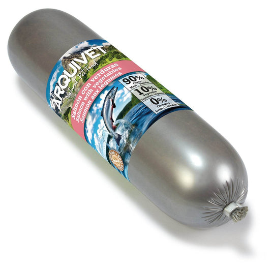 Natural Wet Food - Salmón y Verduras - 500 g - Arquivet